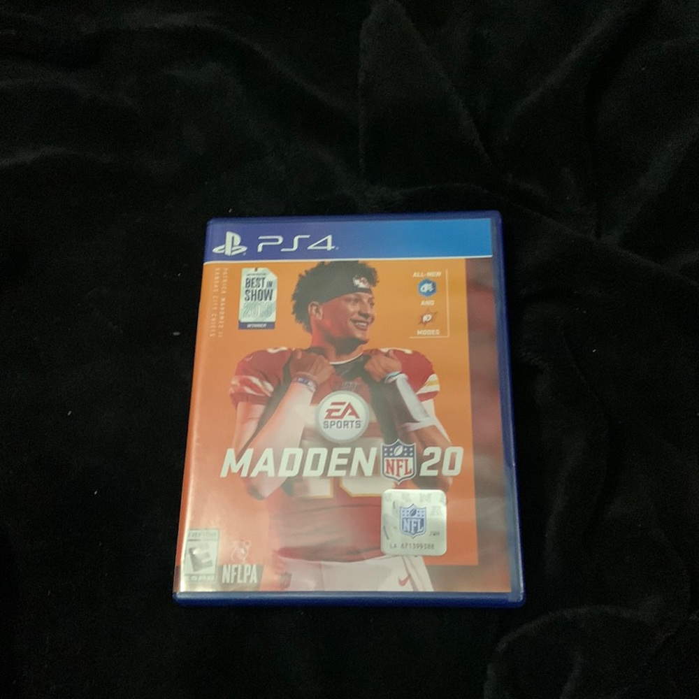 Madden 20 (JUST THE CASE)